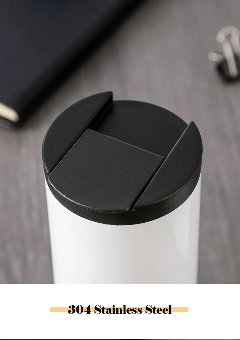 Xiaomi 400ml/500ml Double Stainless Steel 304 Coffee Mug Leak-Proof Thermos Bottle Mug Travel Thermal Cup Portable Youpin Gifts