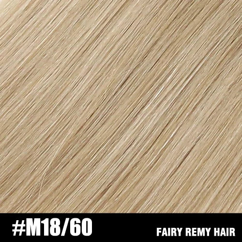 Fusion Keratin Bond Human Hair Extensions Capsule U Nail Tip Real Remy Pre Bonded Hair Platinum Blonde 16" 18" 20" 22" 0.8g/Pc