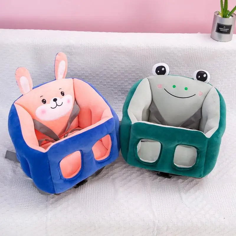 Portable Baby Learning To Sit Chair Sofa Multi-function Cartoon Kids Dining Seat Only Cover NO Filling For Toddler ChildrenLB654