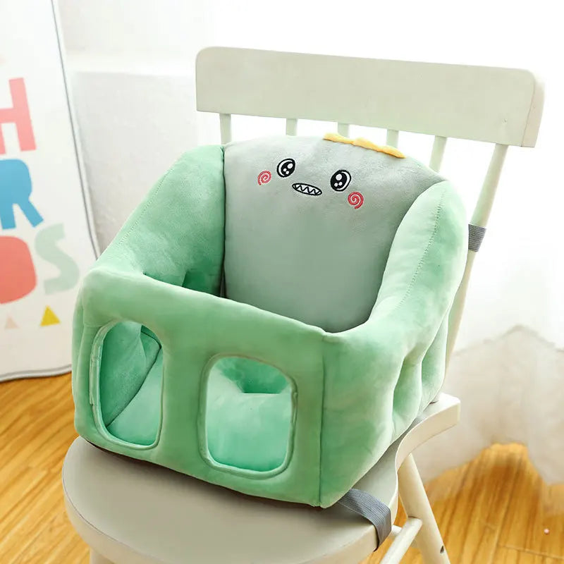 Portable Baby Learning To Sit Chair Sofa Multi-function Cartoon Kids Dining Seat Only Cover NO Filling For Toddler ChildrenLB654