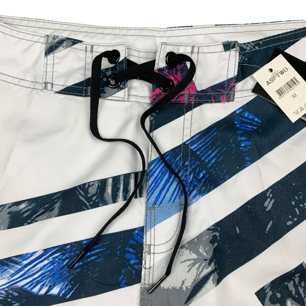 2024 New Printed Men's Swimming Shorts Surfing Beach Pants Running Shorts Bermuda Plate Pants Casual Fitness Pants Swimwear