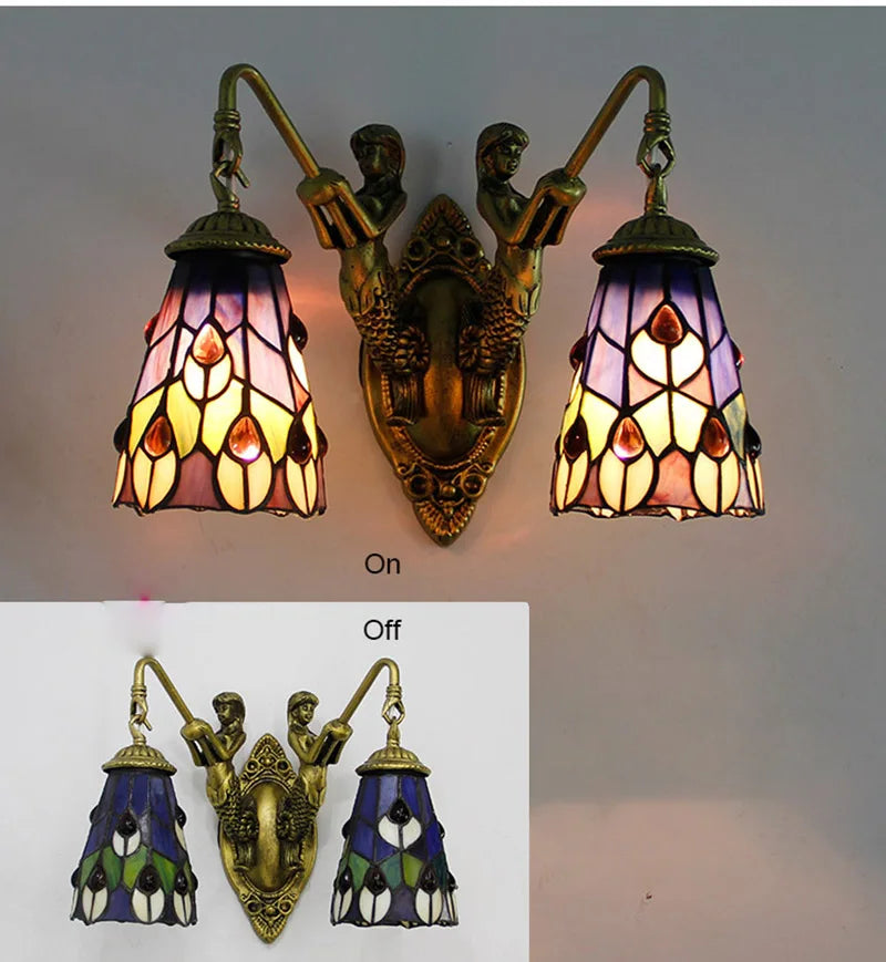 Artpad Mosaic Lamp Handmade Turkish Lamp Moroccan Ottoman Style Mosaic Wall Lamp Home Bedroom Restaurant Cafe Decoration Light
