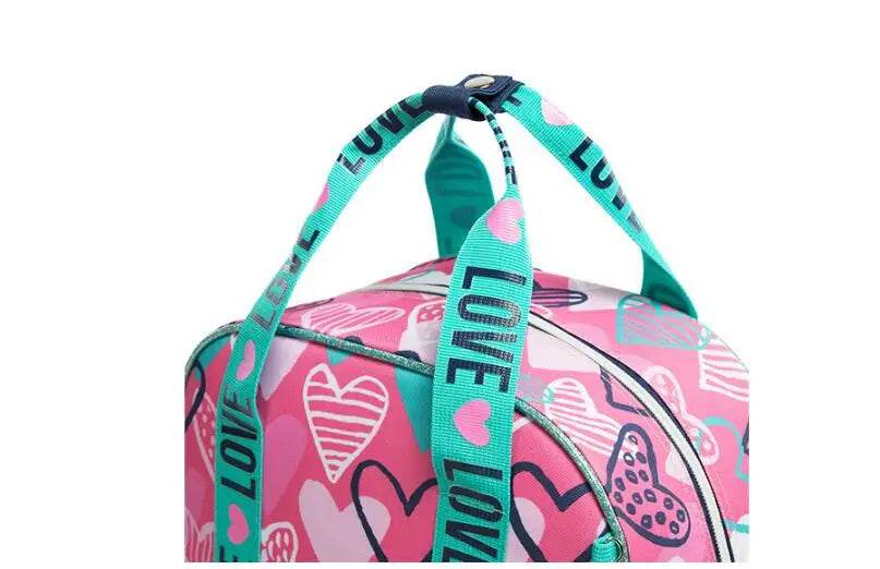 School Wheeled backpack Bag School bag with wheels Trolley Satchel bag Kids School Rolling backpack for girls School Trolley Bag - AIAZ