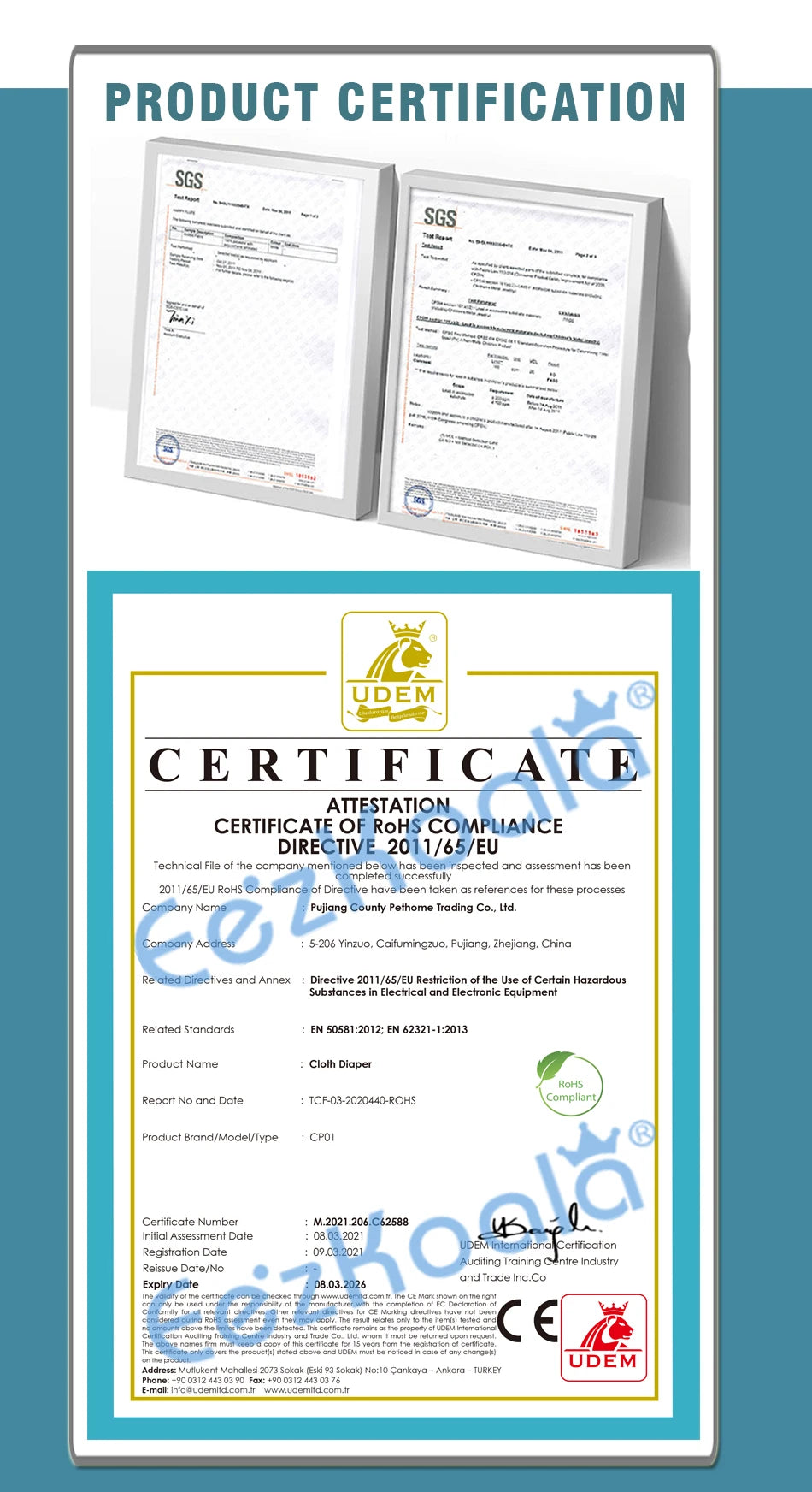 Eezkoala Infant Swimsuit UV 50 Resistant  and Long Sleeve Zipper Baby Swimwear Rash Vest for Toddler  Swimming Suit for  Kids