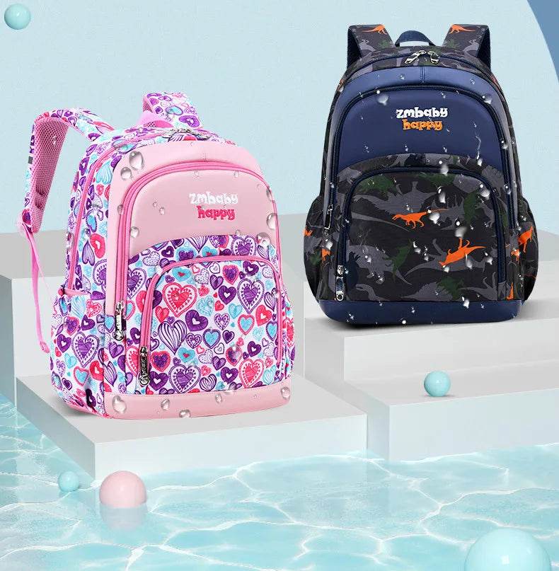 Waterproof Children School bags Boys Girls Primary School Backpack Kids Orthopedic School Backpack Schoolbags Mochila Infantil - AIAZ