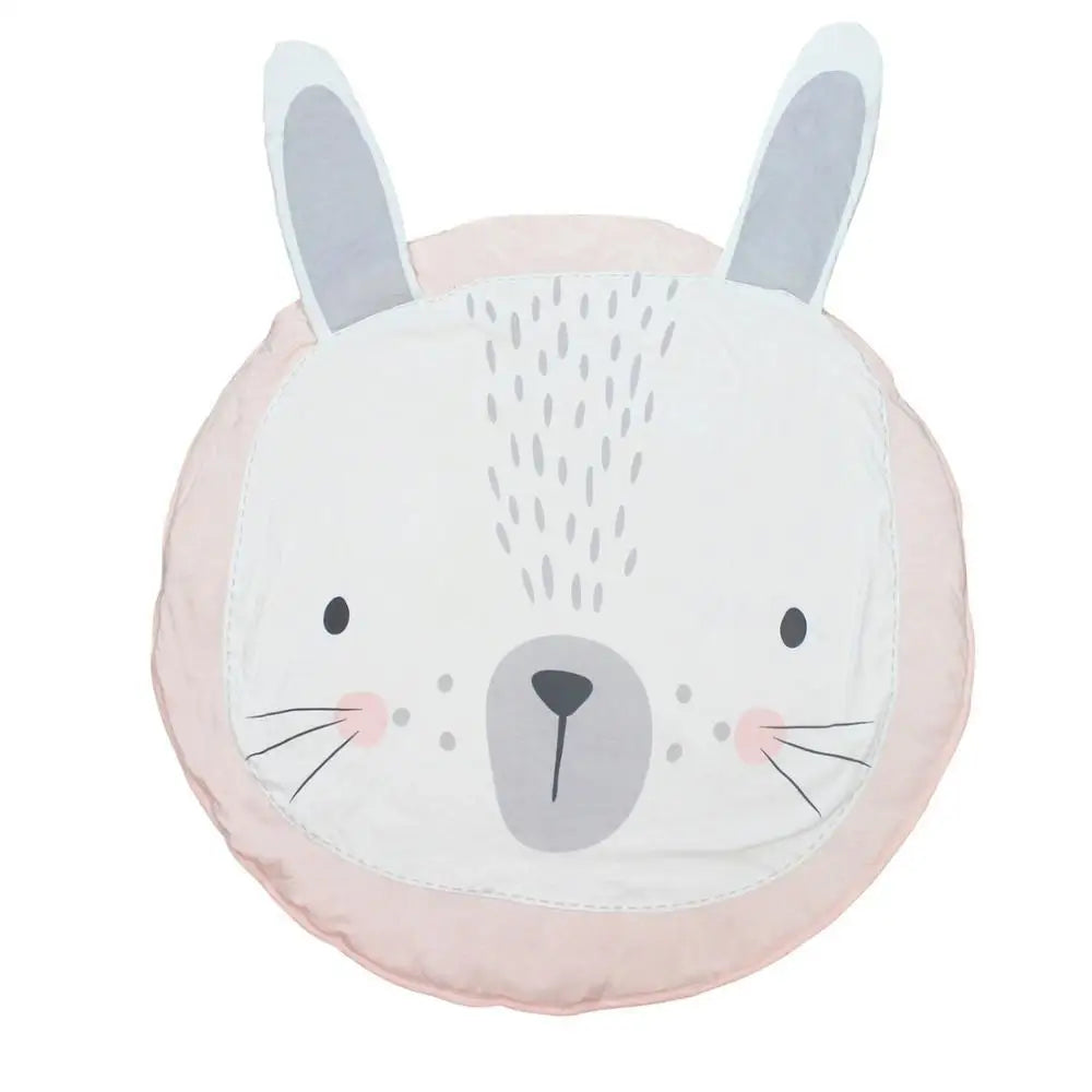 Cartoon Animals Baby Play Mats Pad Toddler Kids Crawling Blanket Round Carpet Rug Toys Mat For Children Room Decor Photo Props