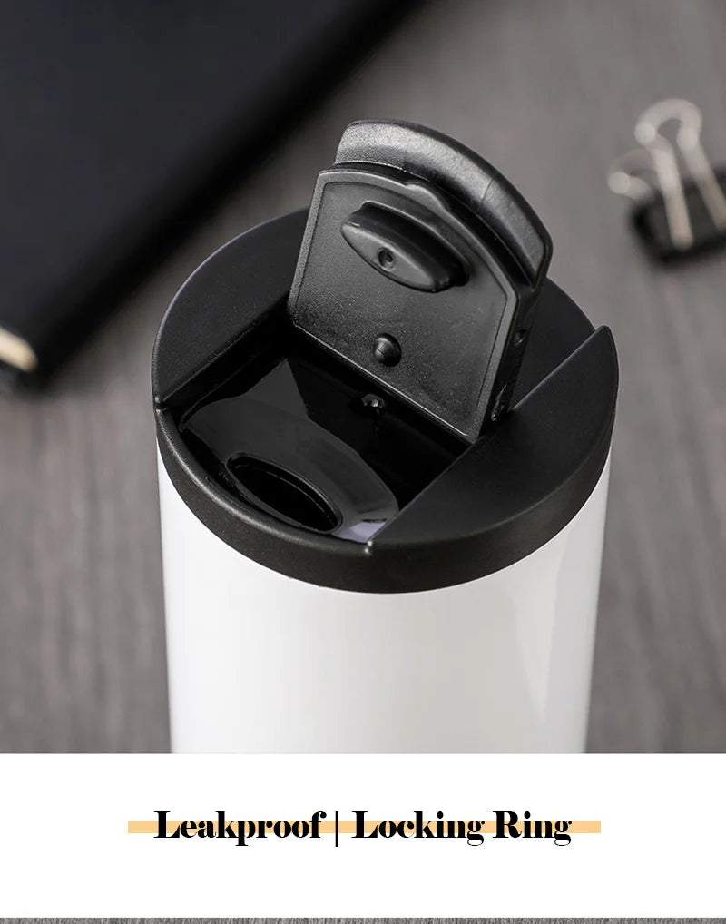 Xiaomi 400ml/500ml Double Stainless Steel 304 Coffee Mug Leak-Proof Thermos Bottle Mug Travel Thermal Cup Portable Youpin Gifts