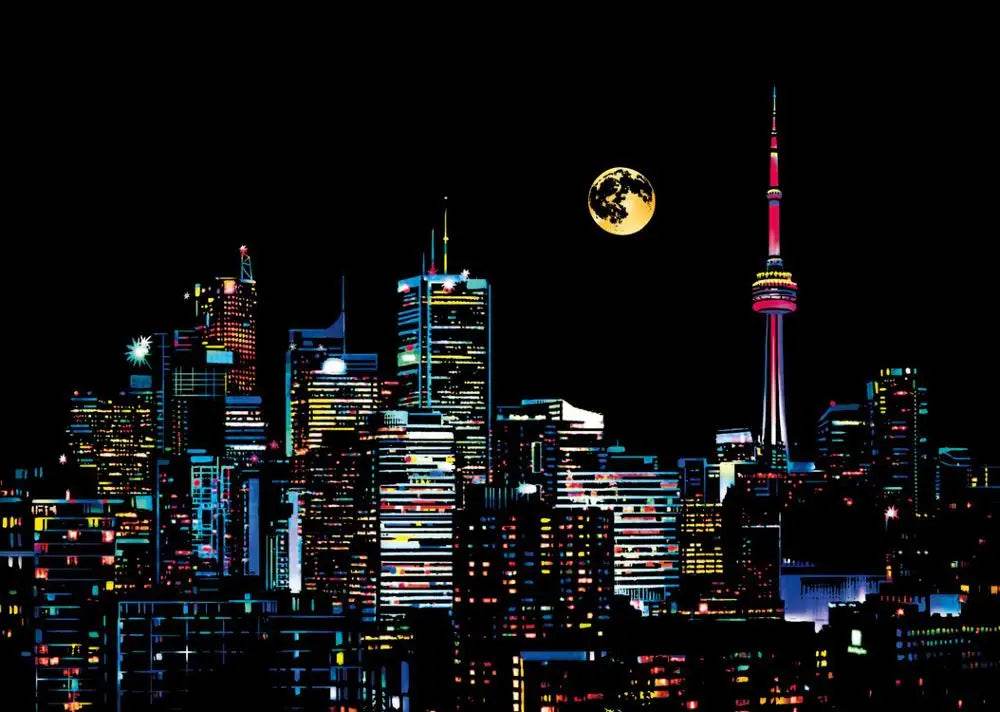 40.5*28.5cm Magic Scratch Art Crafts World Landscape Scraping Paintings Paper Adult kids decompression toys Creative DIY Gifts - AIAZ