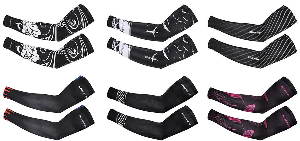 Game Arm Sleeves Bicycle Sleeves UV Protection Running Cycling Sleeves Sunscreen Arm Warmer Sun Specialized Mtb Arm Cover Cuff