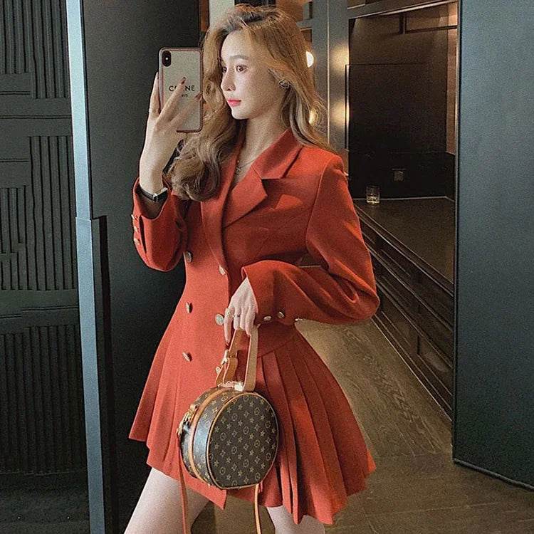 Women Business Suit Fashion Hepburn Sexy Little Black Dress Female French Style Elegant Vestidos Office Lady Autumn Outfit - AIAZ