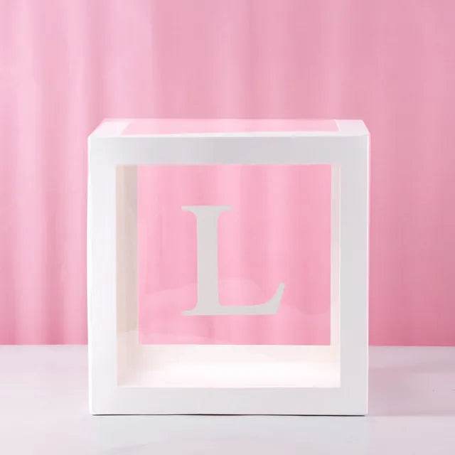First Birthday Balloon Boxes For Party Decorations 1st Birthday Balloon Garland Decor with ONE Letter Boy Girl Baby Shower Decor - AIAZ