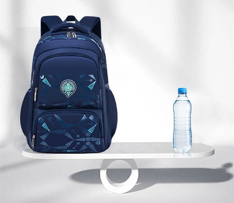 Primary School Backpacks Waterproof Children School Bags For Boys kids Travel Backpack Orthopedic School bag Mochila Infantil - AIAZ