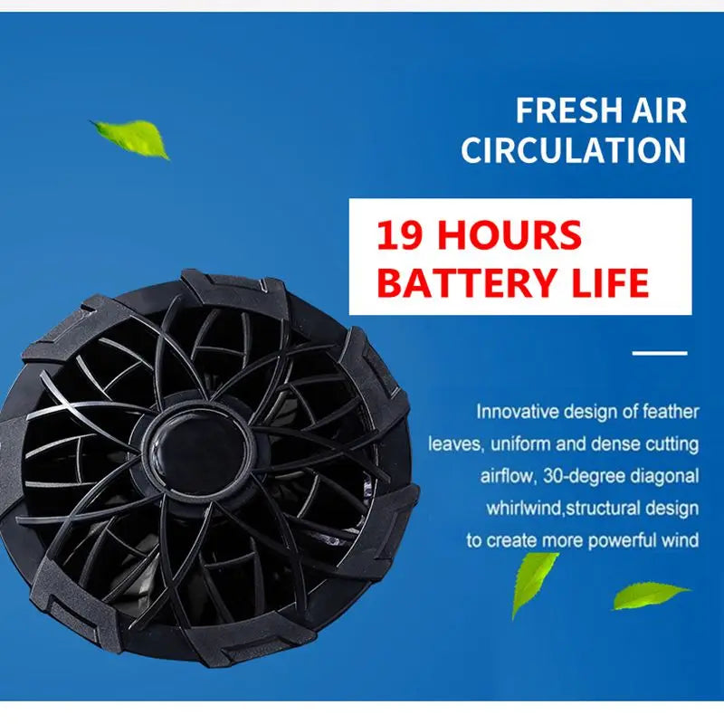 Summer Sport Fan Air Condition Cool Man Woman Travel Ultralight Brand Outdoor Vest Clothes Jacket Sun Windbreaker Fishing Worker