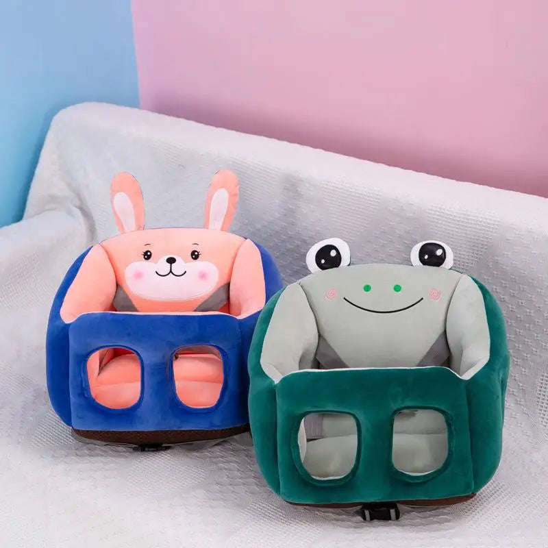 Portable Baby Learning To Sit Chair Sofa Multi-function Cartoon Kids Dining Seat Only Cover NO Filling For Toddler ChildrenLB654
