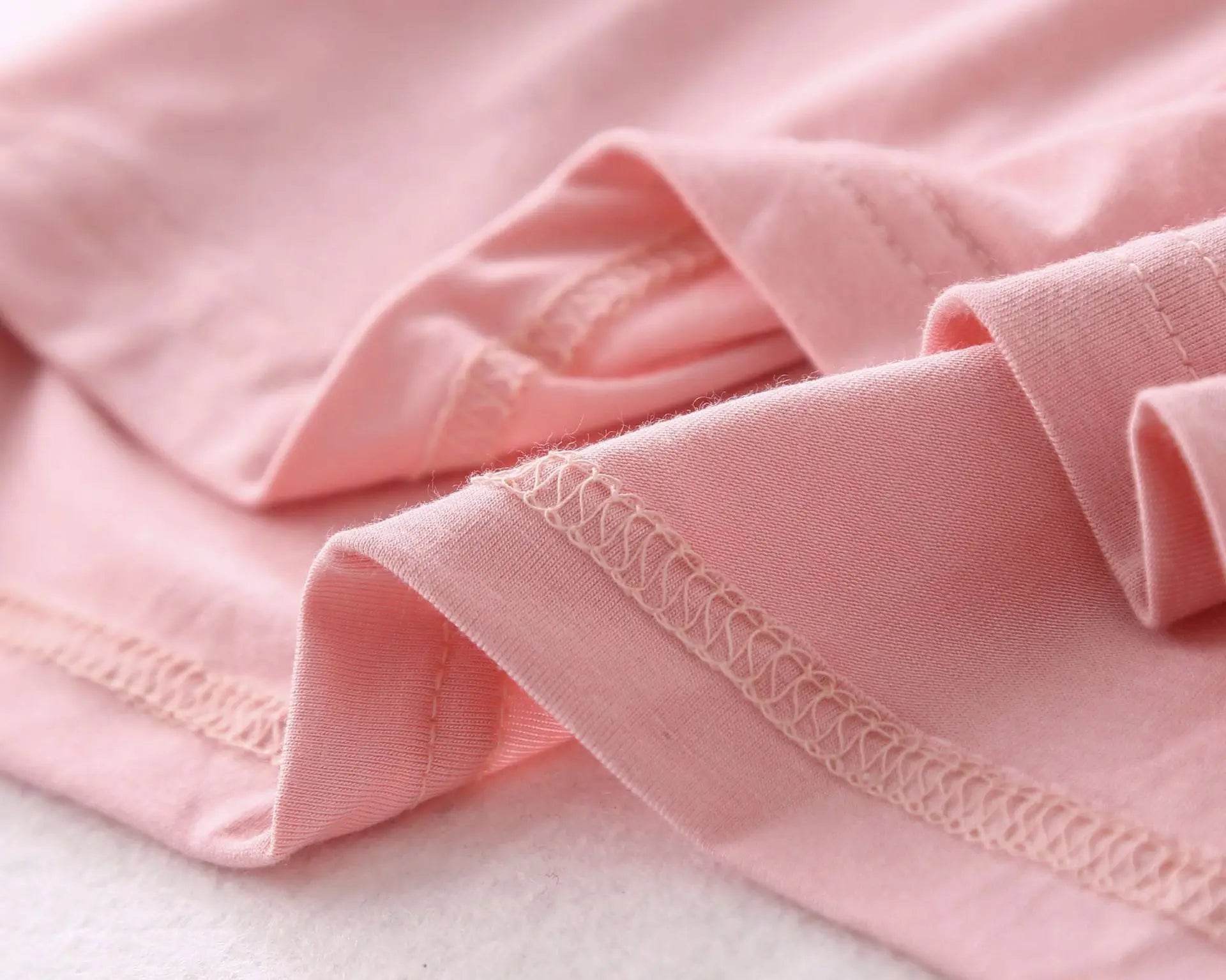 Modal cotton pyjama femme new pijamas women chest pad short sleeve pajamas set large size bra-cup loose shorts sleepwear set - AIAZ