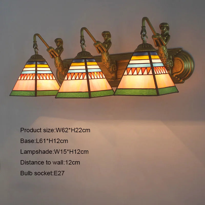 Artpad Mosaic Lamp Handmade Turkish Lamp Moroccan Ottoman Style Mosaic Wall Lamp Home Bedroom Restaurant Cafe Decoration Light