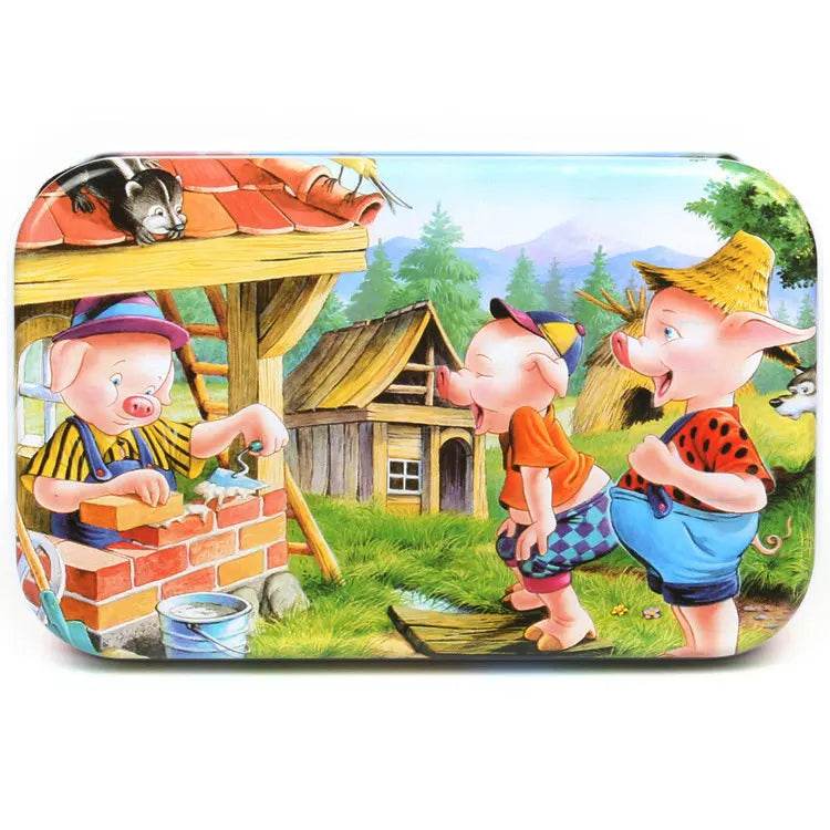 Hot New 60 Pieces Wooden Puzzle Toys for Children Cartoon Vehicle Animal Wood Jigsaw Baby Learning Educational Toy Kids Gift - AIAZ