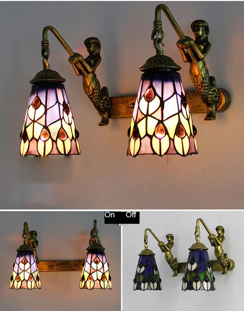 Artpad Mosaic Lamp Handmade Turkish Lamp Moroccan Ottoman Style Mosaic Wall Lamp Home Bedroom Restaurant Cafe Decoration Light