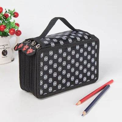 School Pencil Case Supplies Kit 36/48/72 Slot Stationery Pencilcase for Girls Compartment Pen Box Large Cartridge Bag Acsesories - AIAZ