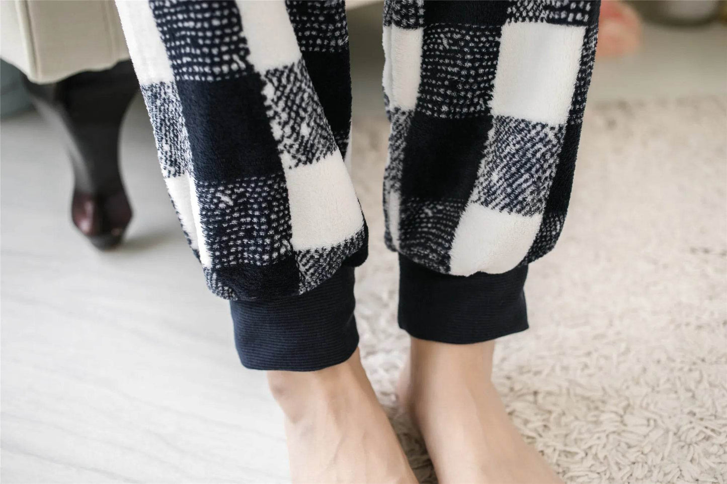 Women Pajamas Autumn Winter Flannel Warm Woman Sleepwear Korean cute Cartoon Pajama Set Fashion Pijama Mujer Home Cloth Pyjamas - AIAZ