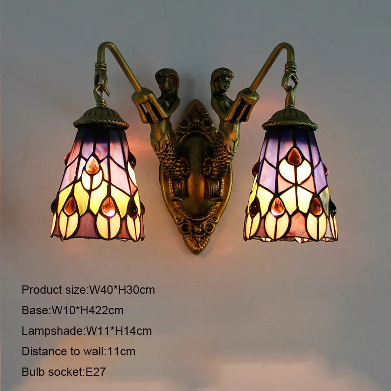 Artpad Mosaic Lamp Handmade Turkish Lamp Moroccan Ottoman Style Mosaic Wall Lamp Home Bedroom Restaurant Cafe Decoration Light