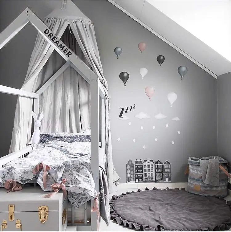 100cm Newborn Baby Padded Play Mats Soft Cotton Crawling Mat Girls Game Rugs Round Floor Carpet For Kids Interior Room Decorate