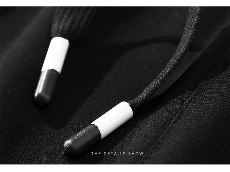 2025 Autumn Men's Sport Pants Casual Knitted Trousers With Zipper Pockets Solid Color Jogger pants Male pantalon chandal hombre - AIAZ