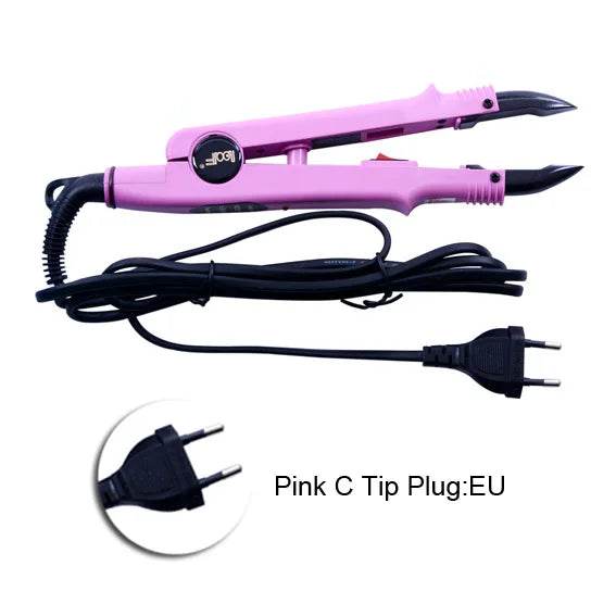 1pc JR-611 A/B/C tip Constant Heat Iron Hair Connectors Hair Extensions Tools Fusion Iron Wand Iron Melting Tool+EU outlet - AIAZ