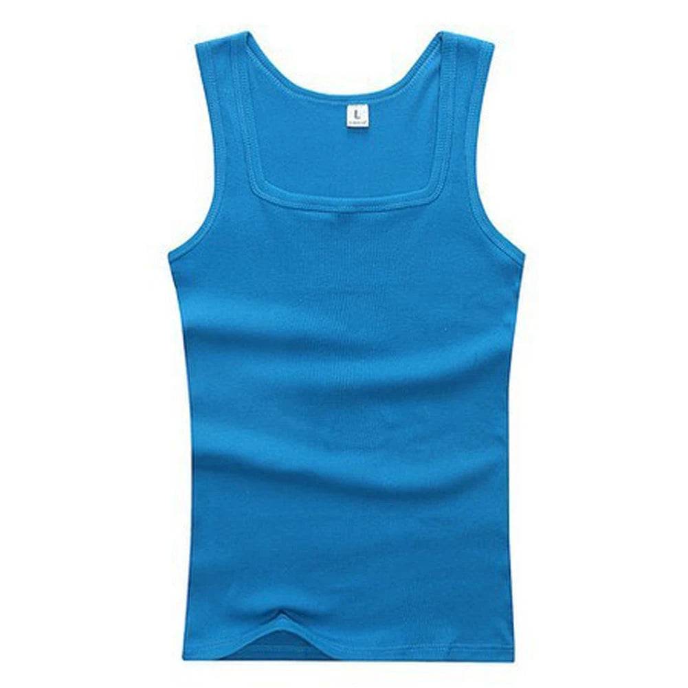 2020 Summer Plus Size Men Clothing Tank Tops Black White Gray Singlets Sleeveless Fitness Men Vest Casual Bodybuilding Vest New - AIAZ