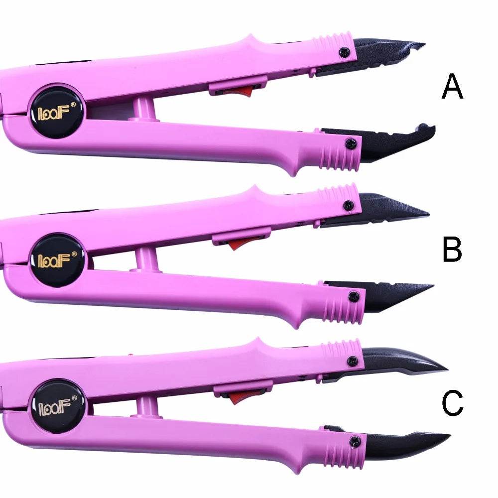 1pc JR-611 A/B/C tip Constant Heat Iron Hair Connectors Hair Extensions Tools Fusion Iron Wand Iron Melting Tool+EU outlet - AIAZ