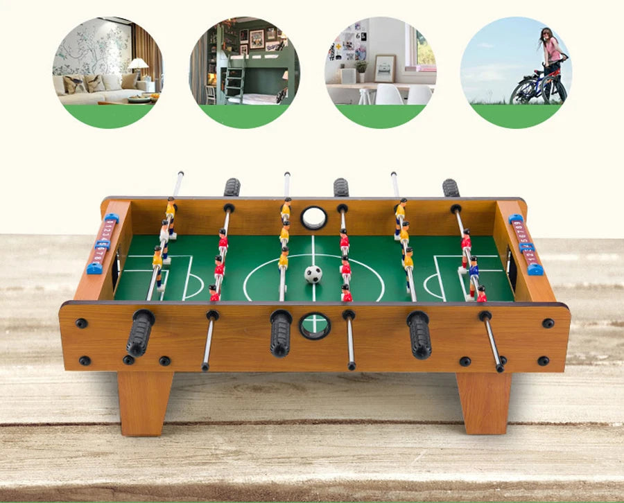 Football Table Games Foosball Table Soccer Tables Party Board Mini Balle Baby Foot Ball Desk Interaction Game Kid Player Gift T4