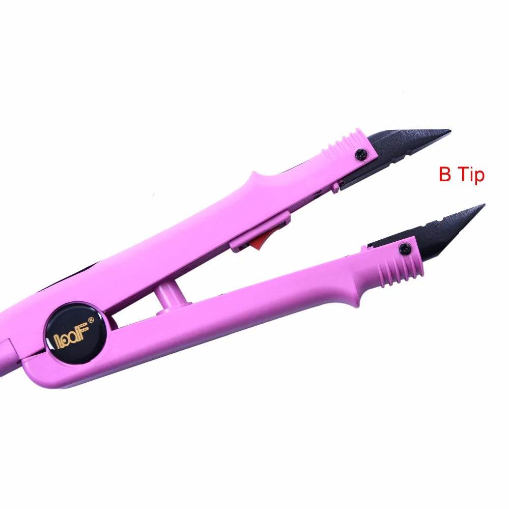 1pc JR-611 A/B/C tip Constant Heat Iron Hair Connectors Hair Extensions Tools Fusion Iron Wand Iron Melting Tool+EU outlet - AIAZ