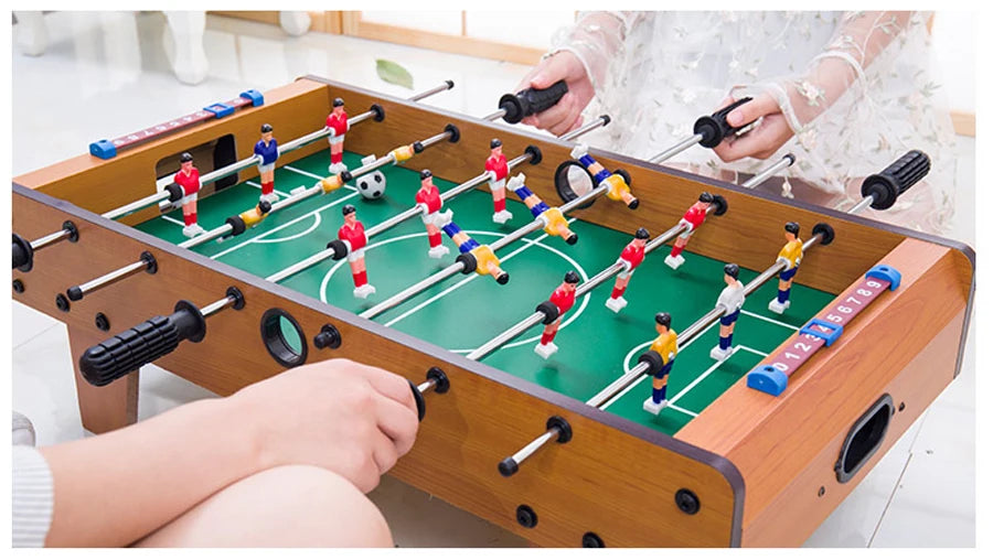 Football Table Games Foosball Table Soccer Tables Party Board Mini Balle Baby Foot Ball Desk Interaction Game Kid Player Gift T4