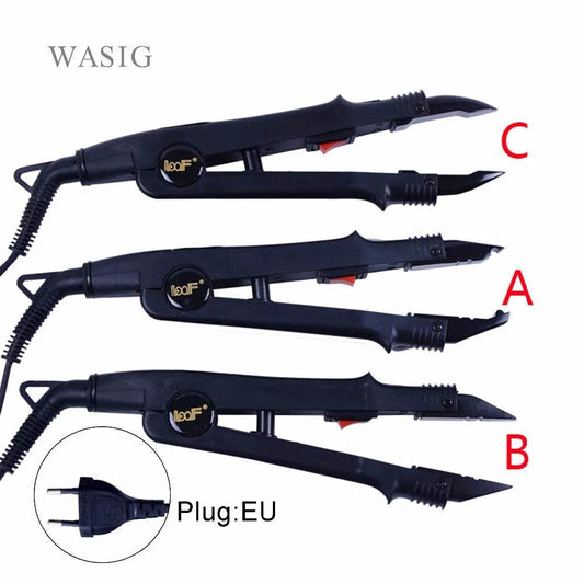 1pc JR-611 A/B/C tip Constant Heat Iron Hair Connectors Hair Extensions Tools Fusion Iron Wand Iron Melting Tool+EU outlet - AIAZ