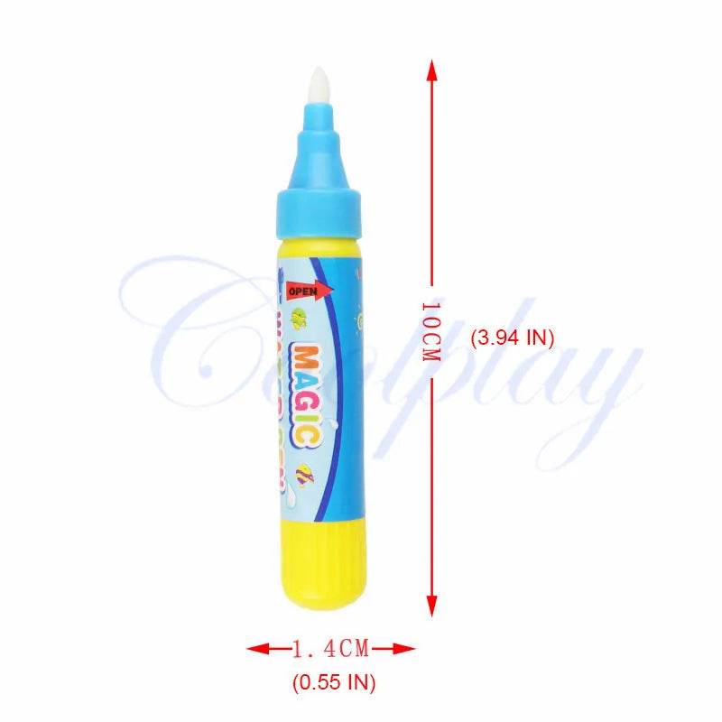 Doodle Pen Magic Pen Painting Mat Toys Pen Writing Mat Pen Water Drawing Toys Replacement Tool Educational Toys for Kids - AIAZ