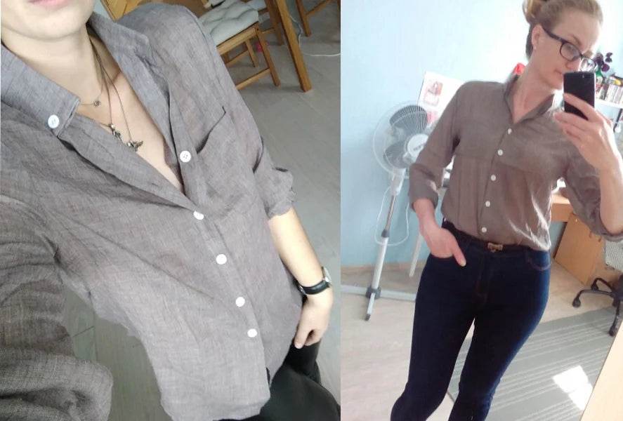 Chemisier Femme Womens Tops Fashion 2022 Summer Linen White Shirt Women Long Sleeve Blouse Korean Woman Clothes Roupas Femininas - AIAZ