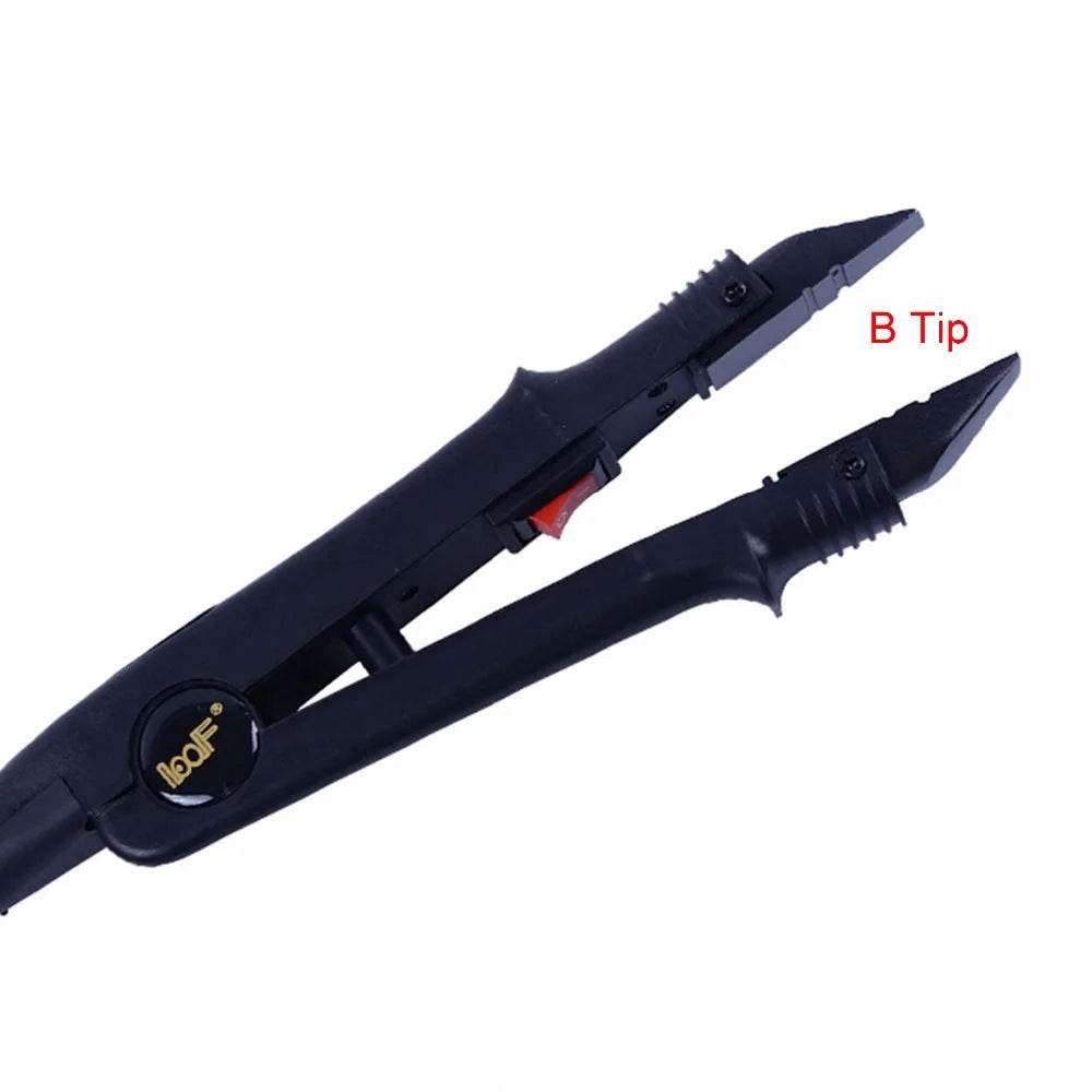 1pc JR-611 A/B/C tip Constant Heat Iron Hair Connectors Hair Extensions Tools Fusion Iron Wand Iron Melting Tool+EU outlet - AIAZ