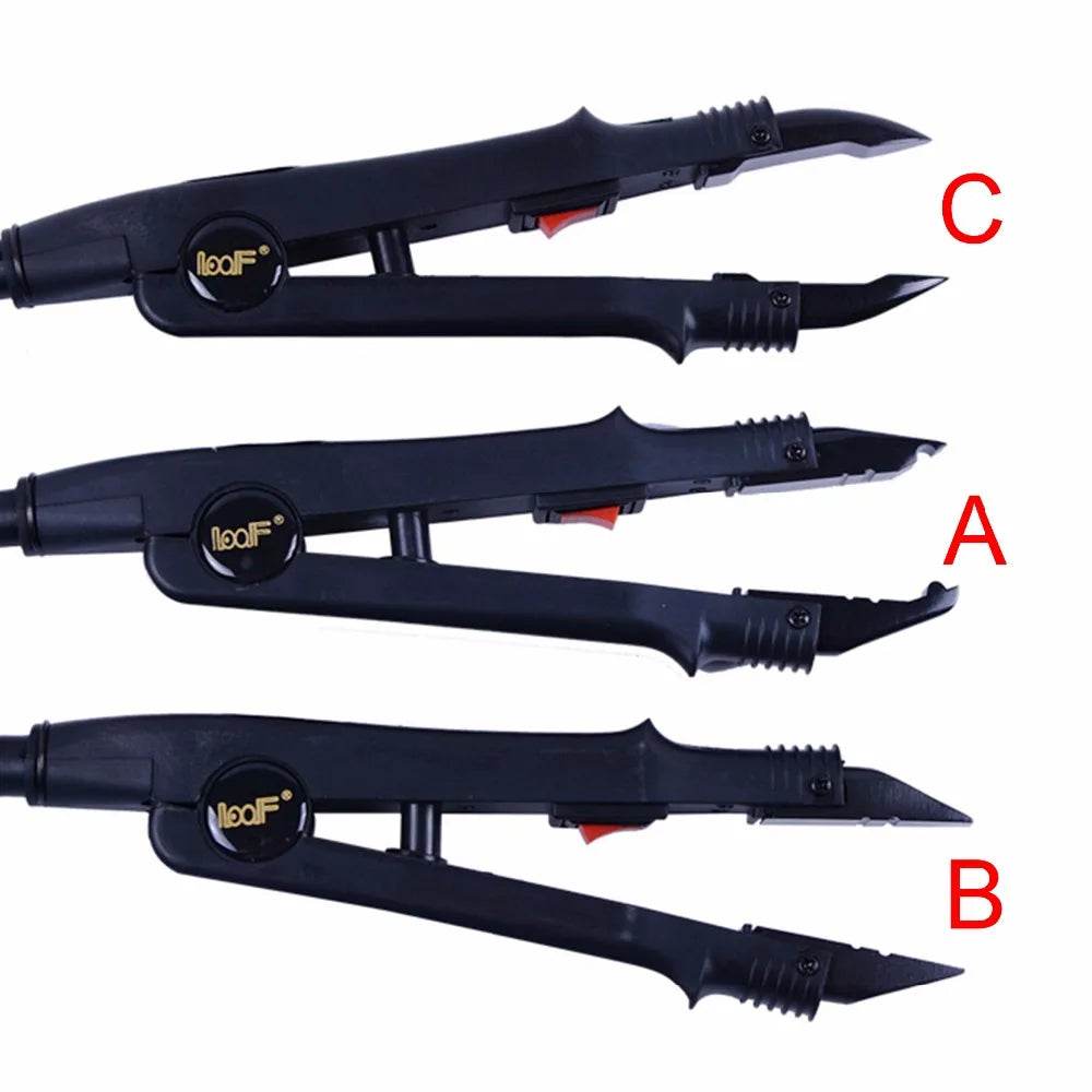1pc JR-611 A/B/C tip Constant Heat Iron Hair Connectors Hair Extensions Tools Fusion Iron Wand Iron Melting Tool+EU outlet - AIAZ