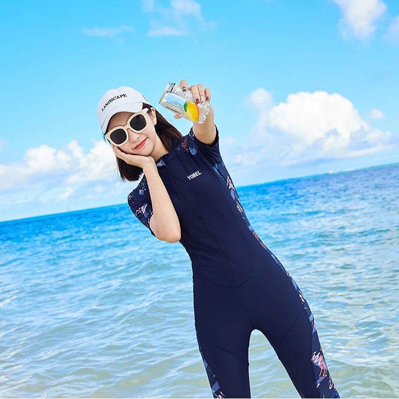 Fashion Burkini Turkey Sport Muslim Swimwear Plus Size Short Sleeve Islamic Swimsuit Women Modest Swim Skirt Swimming Suit - AIAZ