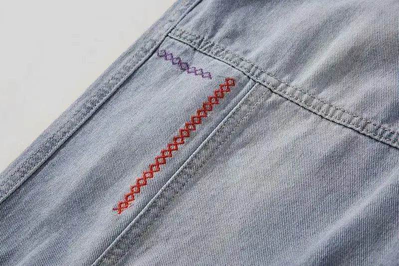 2025 New Streetwear Hip Hop Cargo Pants Men's Jeans Elastic Harun Joggers In Autumn and Spring Men ClothIng - AIAZ