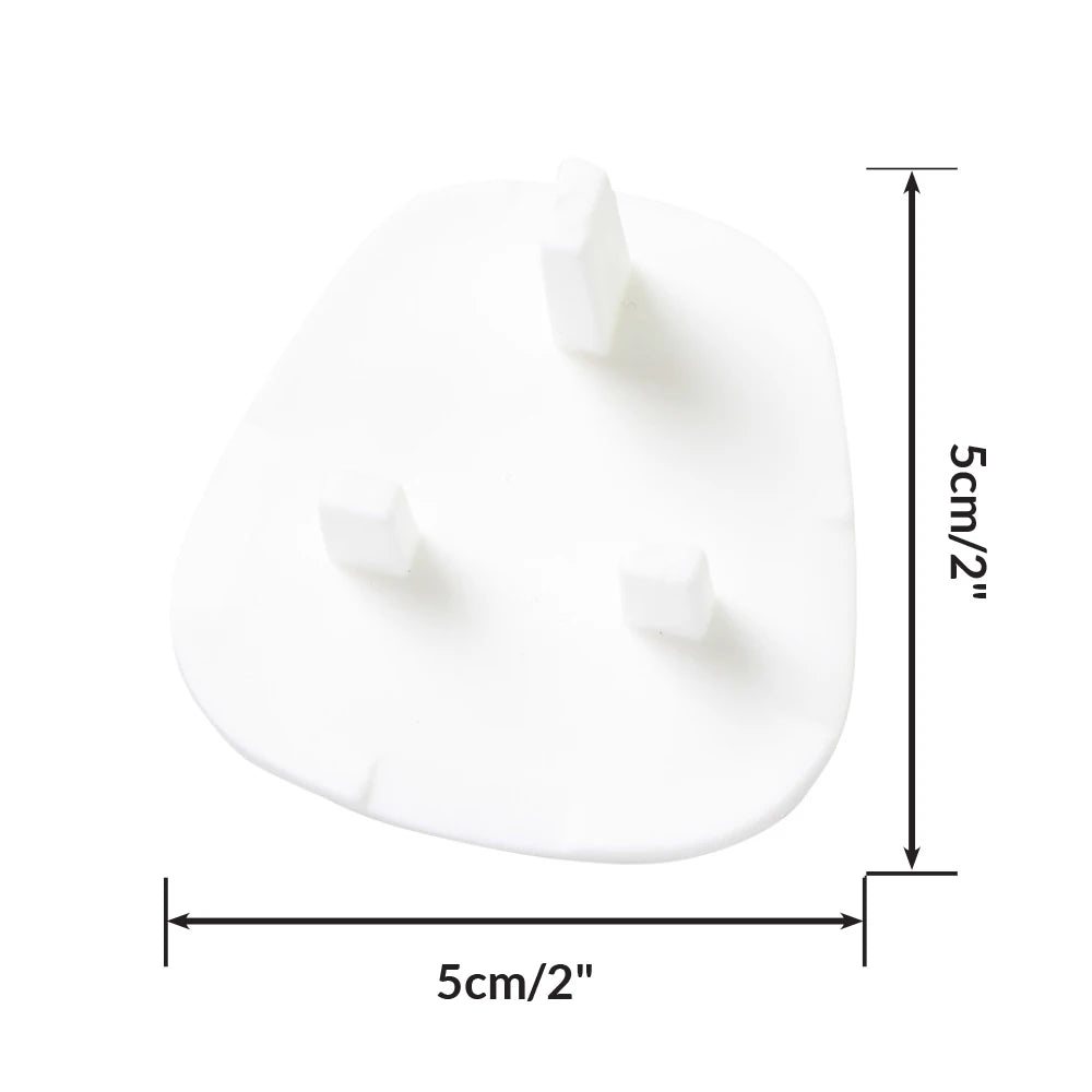 4Pcs/Lot UK/BS Standard Sockets Cover Baby Electric  Outlet Plug Kids Electrical Safety Protector  Protection Caps