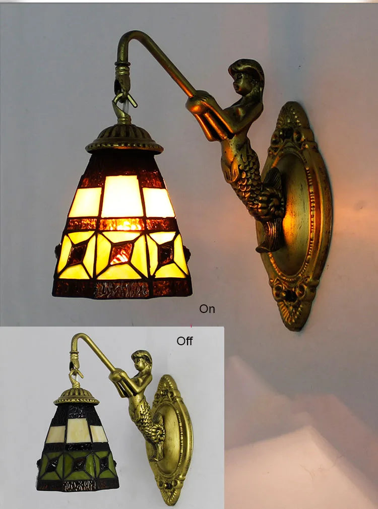 Artpad Mosaic Lamp Handmade Turkish Lamp Moroccan Ottoman Style Mosaic Wall Lamp Home Bedroom Restaurant Cafe Decoration Light