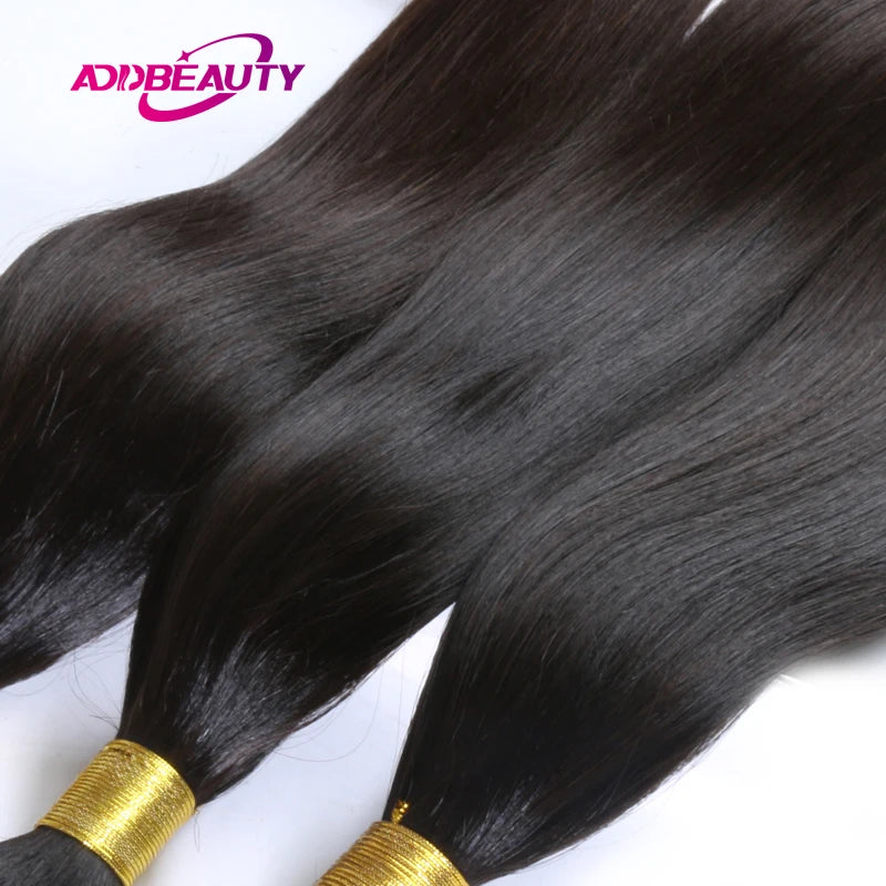 Straight Bulk Human Hair 72cm 100g Long Remy Human Hair Bulk for Braiding No Weft Unproccessed Brazilian Human Hair Extension