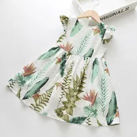 Bear Leader Floral Girls Dress Floral Kids Dresses Girls Princess Dress Children Clothes Girls Dress Casual Wear 3 7Y Vestido