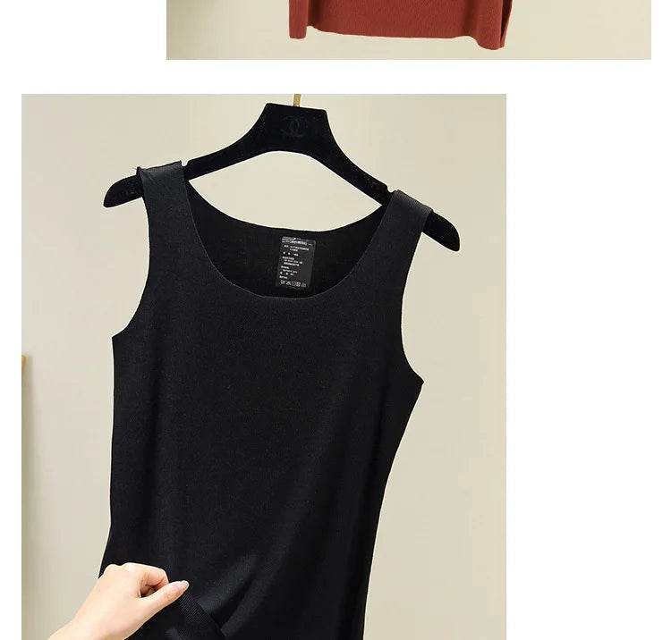 2021 Summer Women seamless Tank Tops O-Neck Casual Sleeveless Vest basic Tee Tops - AIAZ