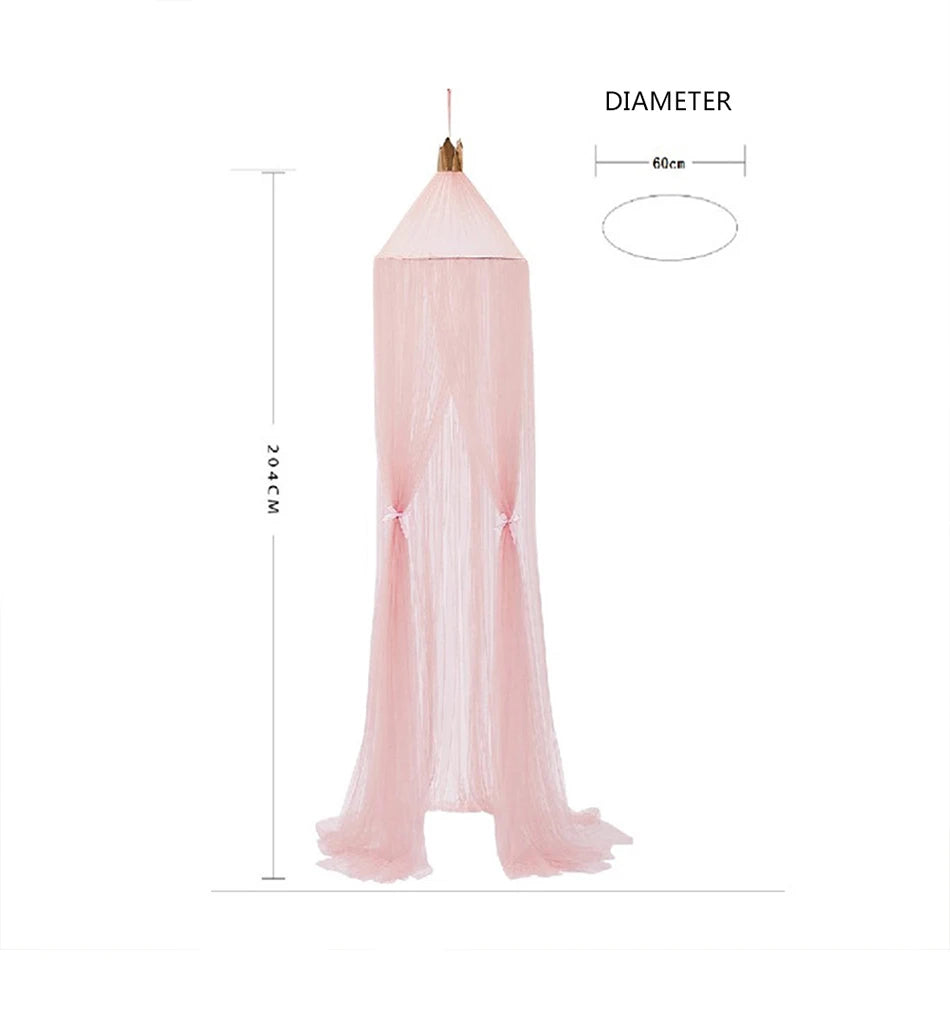 Baby Canopy Mosquito Net for Bed Baby Bed Mosquito Net Canopy Tulle Curtains Hanging Crib Mosquito Net Children's Room Decor