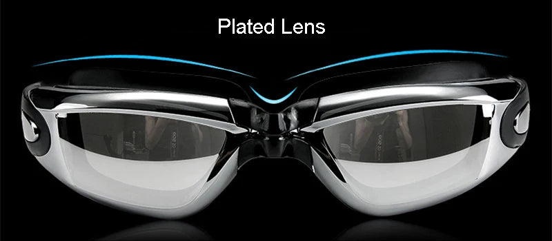 Men Swimming Shorts Waterproof Competition Swim Equipment Goggles with Ear-plug Cap Case Trunks Briefs Swimwear Half Pants 2022