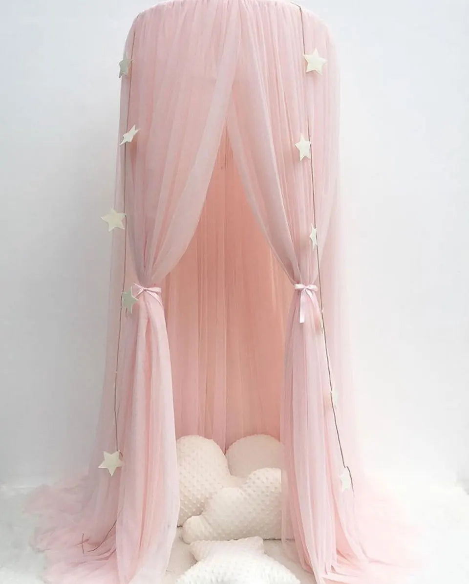 Baby Canopy Mosquito Net for Bed Baby Bed Mosquito Net Canopy Tulle Curtains Hanging Crib Mosquito Net Children's Room Decor