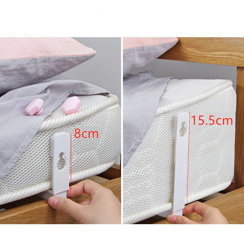 4Pcs Bed Sheet Holder Clip home sofa cover mattress quilt cover non-slip fasteners fixed bracket Household samll accessories
