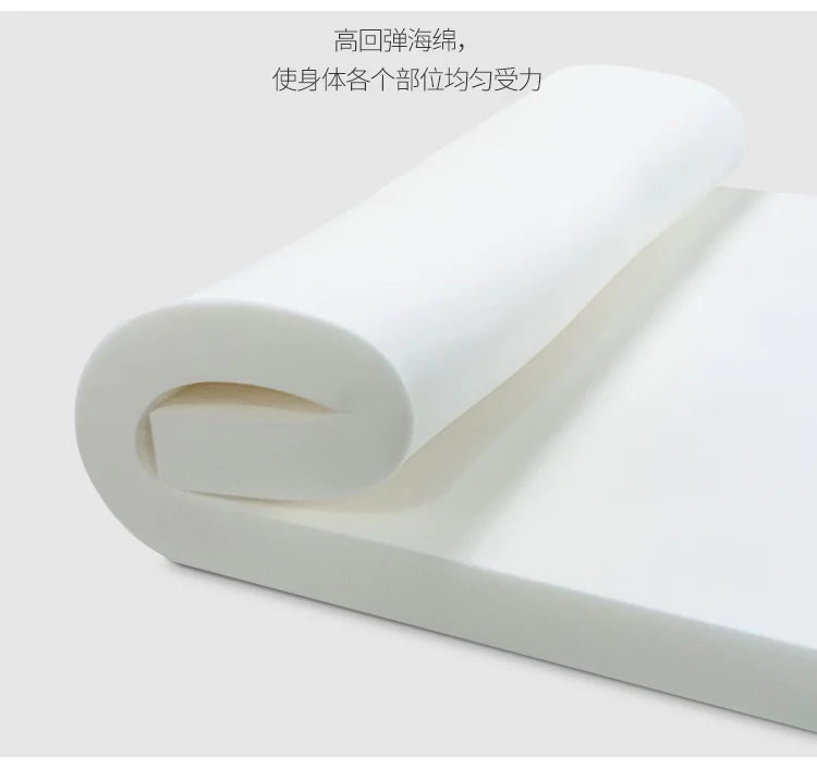 Memory Foam Mattress Foldable Slow rebound Tatami mat soft comfortable thick 9cm Mattress Cover Bedspreads King Queen Twin Size